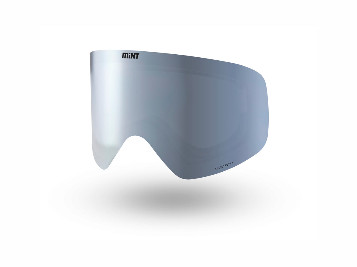 MiNT New Cortina Skibrille Glas Vision+ silber