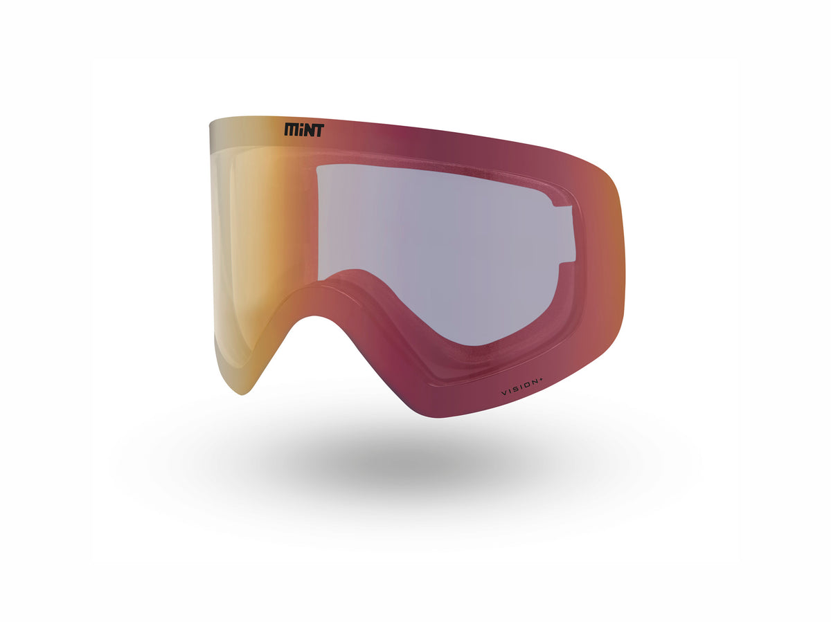 MiNT New Cortina Skibrille Glas Vision+ roségold