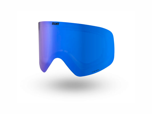 MiNT New Cortina Skibrille Glas Vision+ blau