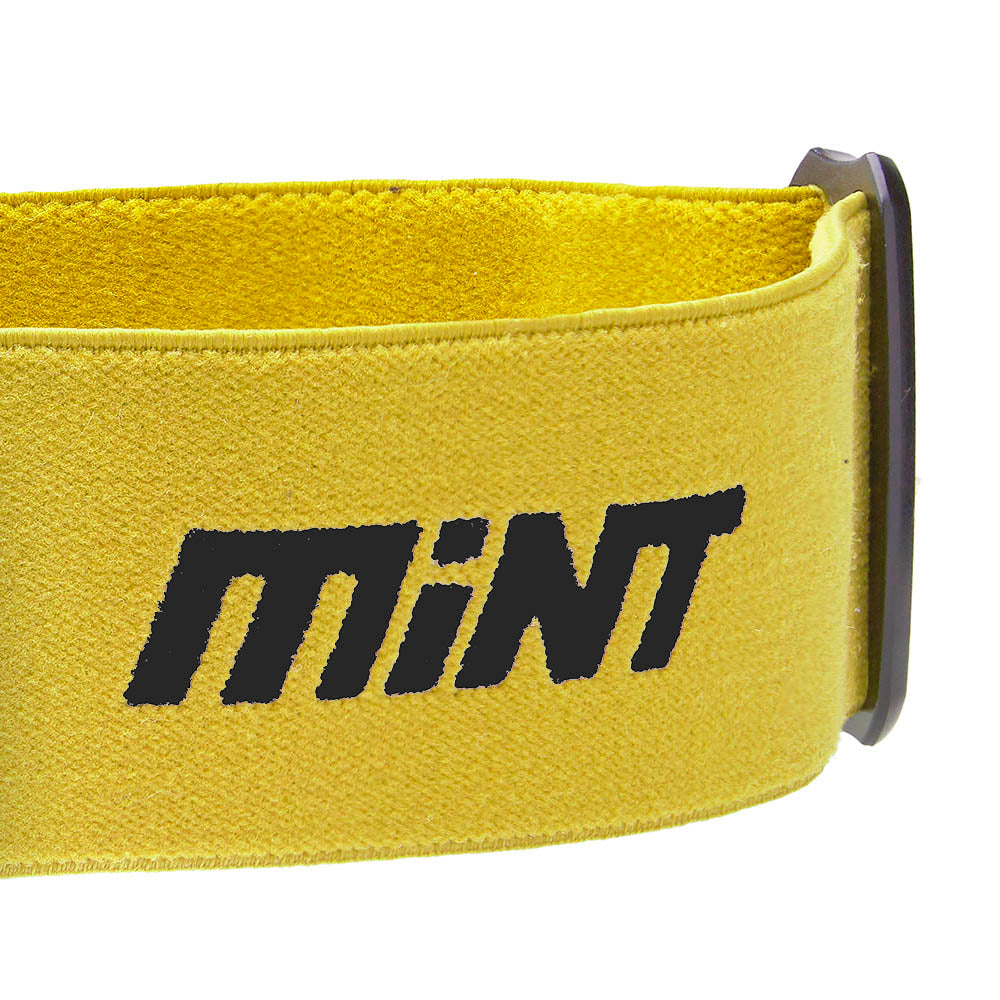 MiNT New Cortina Skibrille Band Gelb